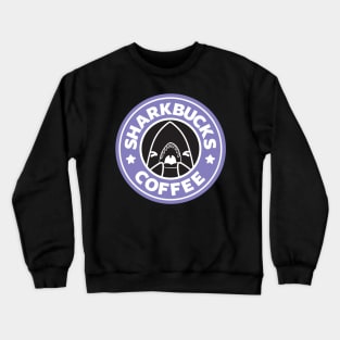 Sharkbucks Logo [Purple] Crewneck Sweatshirt